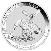 Stříbrná mince Orel klínoocasý - Wedge-tailed Eagle 1 oz (2018)