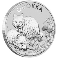 Stříbrná mince Quokka 1 oz (2022)