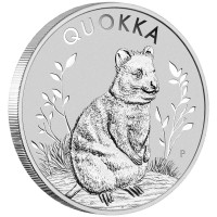 Stříbrná mince Quokka 1 oz (2023)