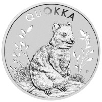 Stříbrná mince Quokka 1 oz (2023)