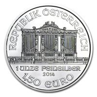 Stříbrná mince Wiener Philharmoniker 1 oz (2014)