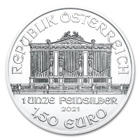 Silver coin Wiener Philharmoniker 1 oz (2021)