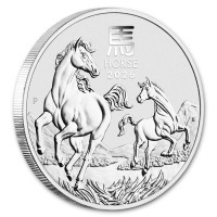 Stříbrná mince Year of the Horse - Rok Koně 1 oz (2026)