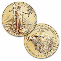 Zlatá mince American Gold Eagle 1 oz Type2