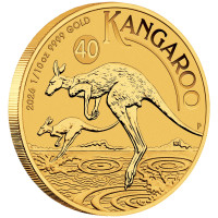 Zlatá mince Australian Kangaroo 1/10 oz 2026 40. výročí