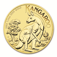 Zlatá mince Australian Kangaroo 1/4 oz 2023