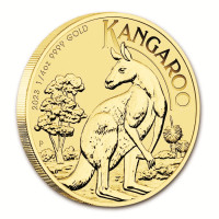 Zlatá mince Australian Kangaroo 1/4 oz 2023