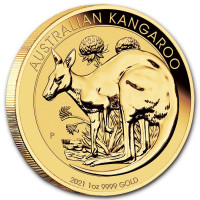 Zlatá mince Australian Kangaroo 1 oz 2021