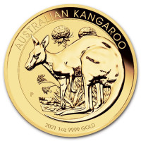 Zlatá mince Australian Kangaroo 1 oz 2021
