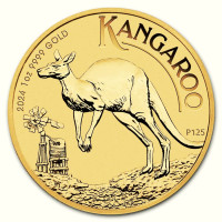 Zlatá mince Australian Kangaroo 1 oz 2024