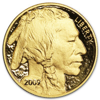 Zlatá mince Buffalo 1 oz Proof (+ dřevěný box)