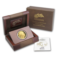 Zlatá mince Buffalo 1 oz Proof (+ dřevěný box)