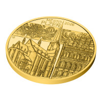 Zlatá mince ČNB 5.000 Kč Plzeň PROOF 1/2 oz