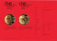 Zlatá mince ČNB 5.000 Kč Plzeň STANDARD 1/2 oz