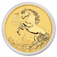 Zlatá mince Year of the Horse - Rok Koně 1/10 oz (2026)