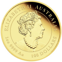Zlatá mince Year of the Rabbit - Rok Králíka 1 oz (2023)